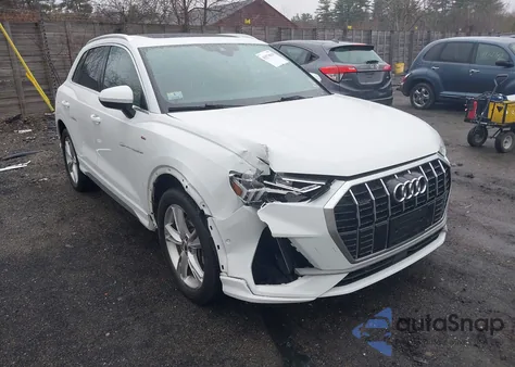 2020 Audi Q3 Prestige 45 Tfsi S Line Quattro Tiptronic из США, поврежденный, VIN WA1FECF32L1105422